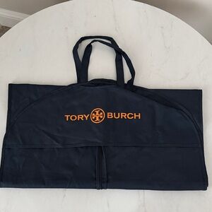 Tory Burch Dark Blue and Orange Garment Bag